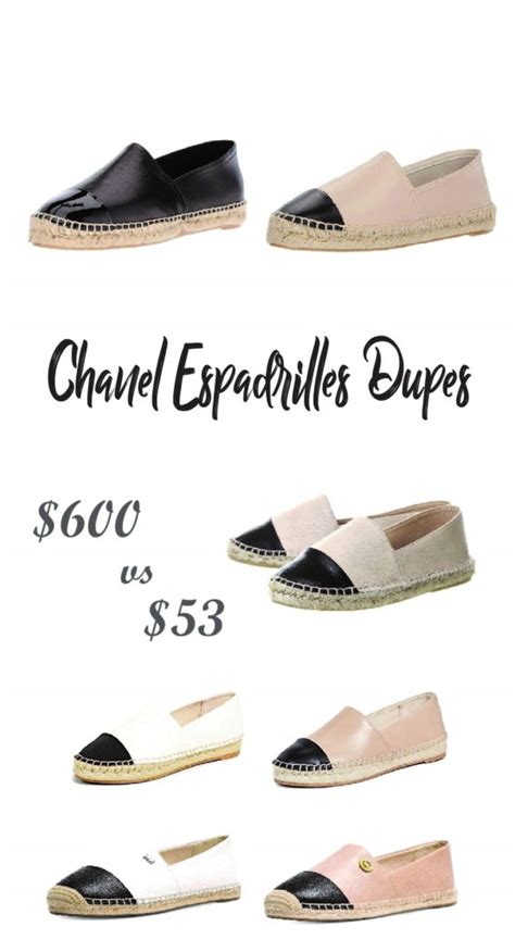 chanel espadrilles dupe amazon